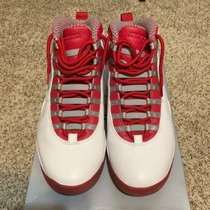 Air Jordan 10 retro red steel